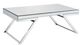 Steve Silver Co. Alfresco 3-Piece Mirrored Top Living Room Table Set with Chrome Base-1