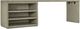 Hooker® Furniture Linville Falls Mink 96" Desk with Open Desk Cabinet and One Leg-0