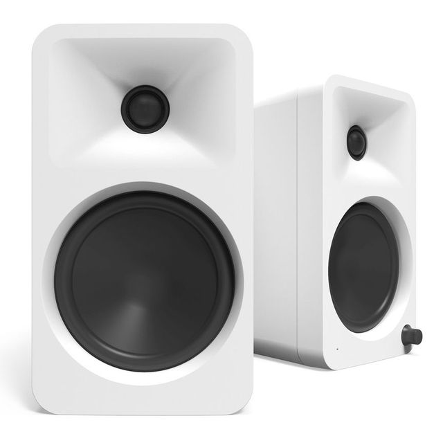 Kanto ORA 4" Matte White Powered Stereo Speakers (Pair)-2