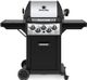 Broil King® Monarch™ 390 Series 3-Burner Black Freestanding Natural Gas Grill-0