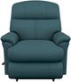 La-Z-Boy® Reed Arctic Blue Leather Manual Wall Recliner-1
