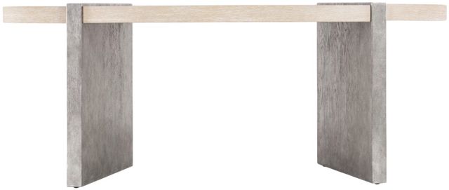 Hooker® Furniture Melange Selleck Light Wood/Silver Writing Desk-2