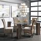Harp & Finial® Raegan Black/Natural Dining Chair -1