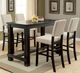 Furniture of America® Sania Antique Black Bar Table-1