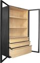 Moe's Home Collection Charlotte Black Tall Cabinet-1