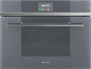 Smeg Linea 24" Mystic Gray Electric Steam Oven