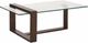 Magnussen Home® Bristow Glass Top Rectangular Cocktail Table with Acorn Base-0