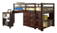 Donco Kids Twin Low Loft Bed-1