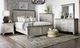 Steve Silver Co. Bear Creek Honey Smoke/White-Smoke Queen Panel Bed-1