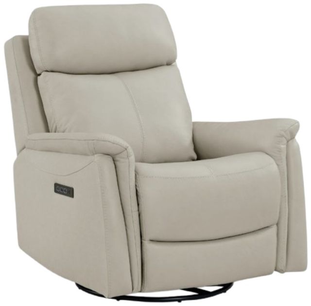 Liberty Furniture Rowland Aline Pristine Leather Power Swivel Glider Recliner-0