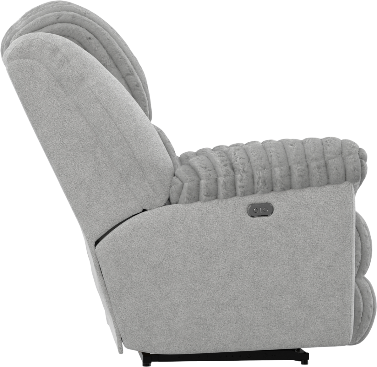 Shaggy Moonstruck Power Recliner - Thumbnail 4