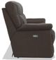 La-Z-Boy® James Walnut Leather Power Reclining Sofa with Headrest-2