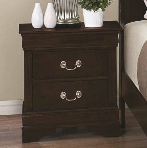 Coaster® Louis Philippe Cappuccino Nightstand-1