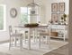 Standard Furniture Kyle Light White 5-Piece Counter Height Dining Set-0