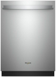 Whirlpool® 24" Built In Dishwasher-Fingerprint Resistant Stainless Steel-0