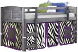 Zebra-Antique Gray