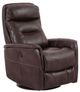 Parker House® Gemini 2-Piece Truffle Power Swivel Glider Reclining Chair Set-1