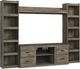 Signature Design by Ashley® Trinell 4-Piece Brown Entertainment Center-0