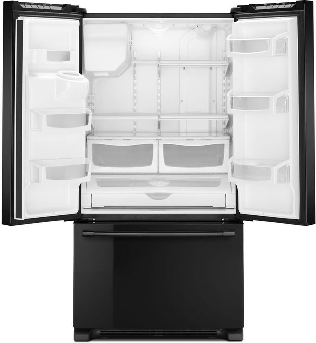 Maytag® 36" 24.7 Cu. Ft. Black French Door Refrigerator-1