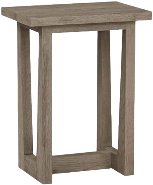 Bassett® Furniture Customizable BenchMade Liam Oak Chairside Table-0