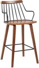 Armen Living Micah Black/Walnut Counter Stool-0