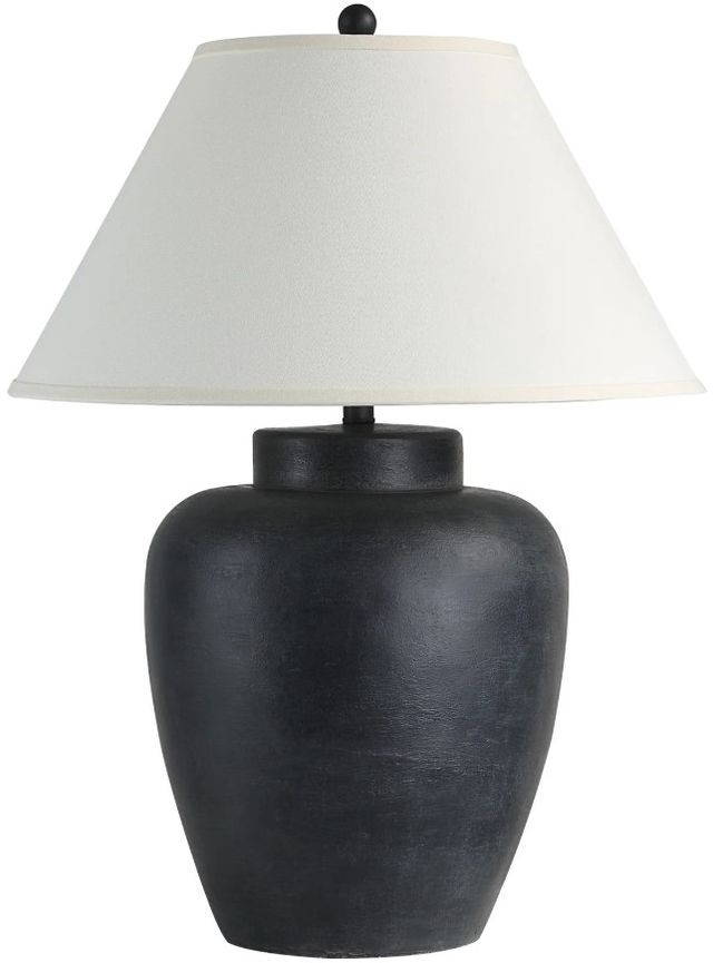 Renwil® Everren Arancia Black Table Lamp-0