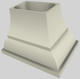 Vent-A-Hood® Designer Series 42" Biscuit Island Range Hood-4