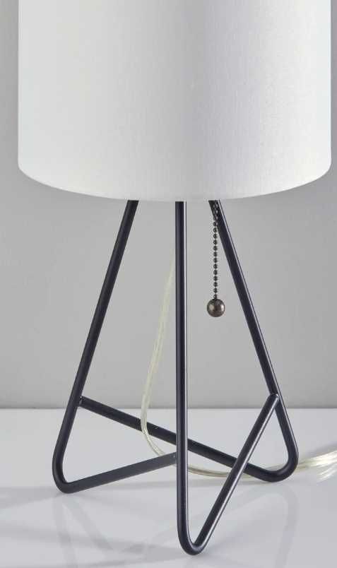Adesso® Nell Black Table Lamp-1