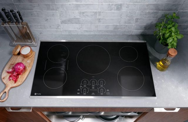 GE Profile™ 36" Stainless Steel Induction Cooktop-1