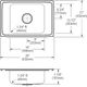 Elkay Celebrity® Brushed Satin Stainless Steel 25" x 17" x 7" 4-Hole Single Bowl Drop-in Classroom Sink-1