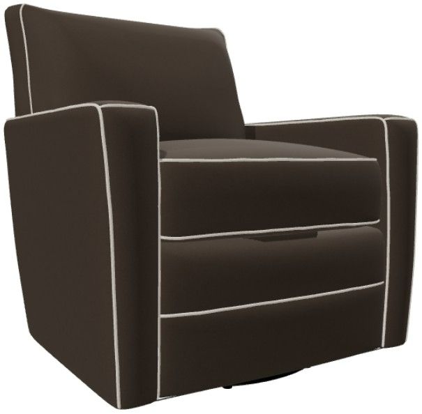 Craftmaster® Customizable Craftmaster Essentials Swivel Glider Chair-3