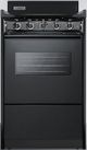 Summit® 20" Black Freestanding Electric Range-0