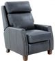 BarcaLounger© Anaheim Barone Navy Blue Recliner-2