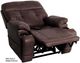 Mega Motion® iNFI Elite Capriccio Walnut Power Lift Recliner-2