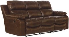 Catnapper® Positano Cocoa Manual Reclining Sofa
