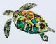 StyleCraft Riding the Eac Blue/Green/White Wall Art-1