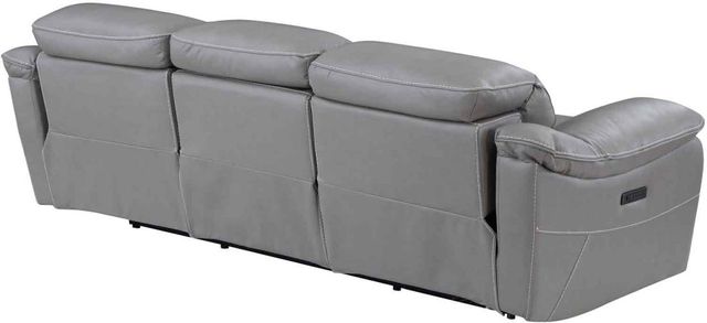 Steve Silver Co. Alpine Gray Dual-Power Reclining Sofa-2