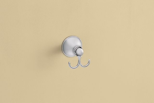 Moen® Lounge™ Chrome Double Robe Hook-2