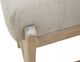 International Furniture Direct Balam Ivory/Stained White Accent Stool-4