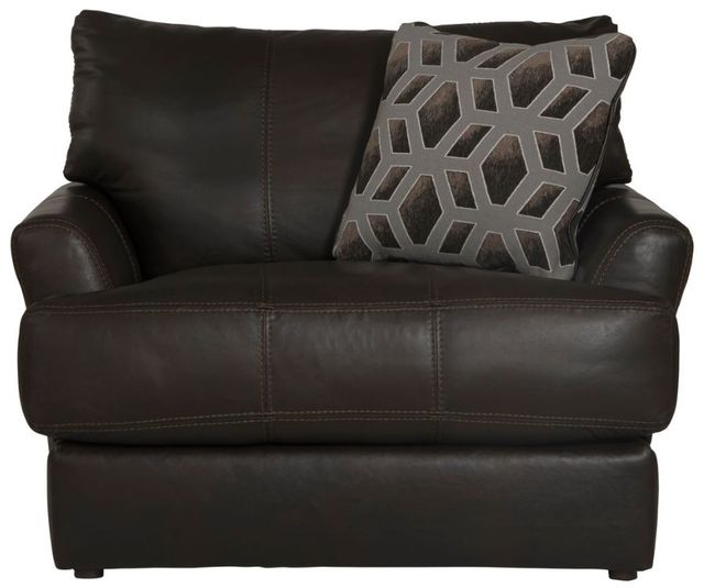 Jackson Furniture Prato Chocolate Leather Chair-1