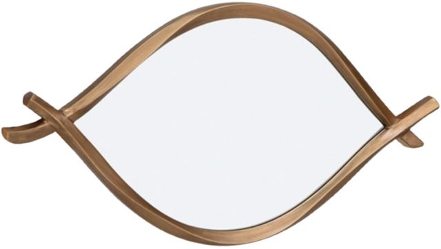 Signature Design by Ashley® Bartner Antique Gold Accent Mirror-1
