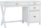 Linon Peggy White Side Storage Desk-0