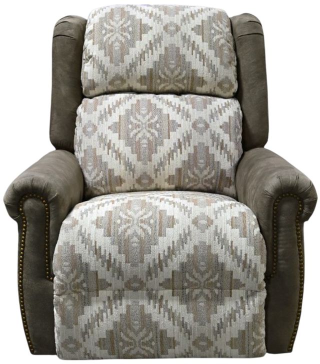 England Furniture Customizable EZ Motion EZ5H60 Swivel Glider Manual Recliner with Nailhead Trim-1
