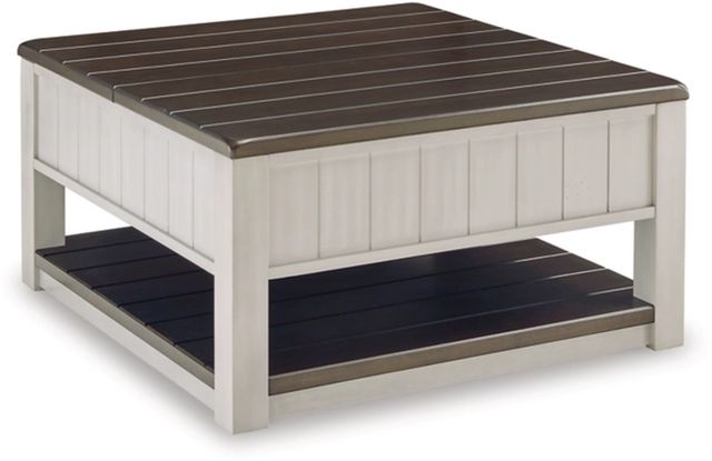 Signature Design by Ashley® Darborn Gray/Brown Lift-Top Coffee Table-3