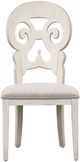 Liberty Furniture Farmhouse Reimagined 5-Piece Antique White/Chestnut Pedestal Dining Set-5