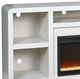aspenhome® Taylor White 84" Fireplace Console-1