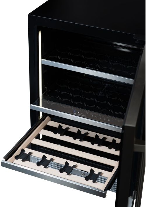 Silhouette Pro Gen 3 24" 4.8 Cu. Ft. Stainless Steel Built In Wine and Beverage Center-4