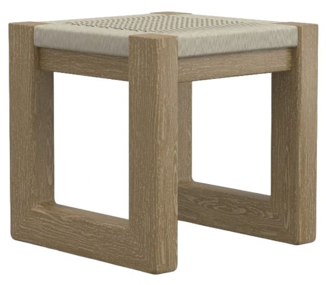 Sunset West Sedona Natural Natural Materials/Wooden Outdoor End Table-0