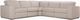 Jaymar Star Parallele 33 5 Piece Illusion Grege Gr. 30 Sectional-2