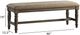 Intercon Balboa Park Brown/Roasted Oak Dining Bench-3